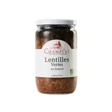 Lentilles vertes au naturel BIO, Champlat (450 g)