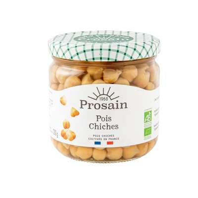 Pois chiche BIO, Prosain (345 g / poids net égoutté 230 g)