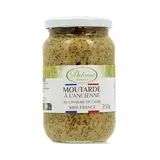 Moutarde à l'ancienne au vinaigre de cidre, 100% origine France BIO, Delouis (350 g)