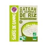 Préparation en poudre pour gâteau de semoule de riz sans gluten BIO, Natali (0,5 L)