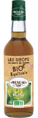 Sirop de menthe au sucre de canne BIO, Maison Meneau (50 cl)