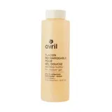 Flacon rechargeable pour gel douche - Orange certifiée BIO, Avril (350 ml)
