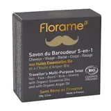Savon du Baroudeur 5 en 1 BIO, Florame (100 ml)