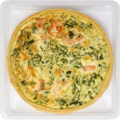 Quiche saumon épinard, (375 g)