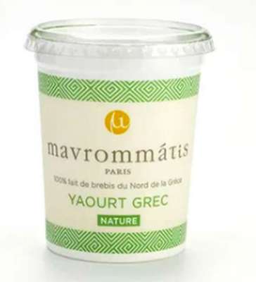 Yaourt Grec au lait de brebis, Mavrommatis (450 g)