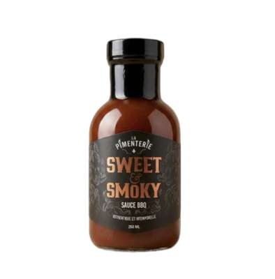 Sauce BBQ Sweet and Smoky, La Pimenterie (250 ml)