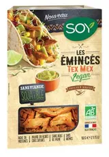 Emincés Tex Mex vegan BIO, Soy (150 g)