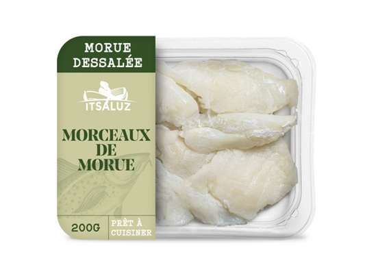 Miettes de morue déssalée, Itsaluz (200 g)