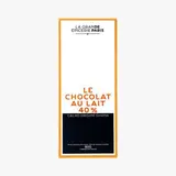 Tablette de chocolat au lait 40% origine Ghana, La Grande Epicerie de Paris (90 g)