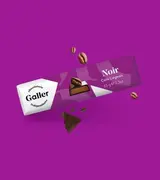 Bâton noir café liégeois, Chocolat Galler (65 g)