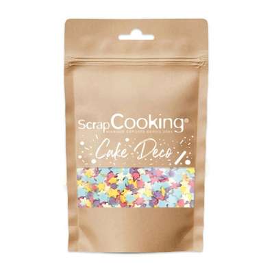Décors Sucrés étoiles Rainbow, Scrapcooking (55g)
