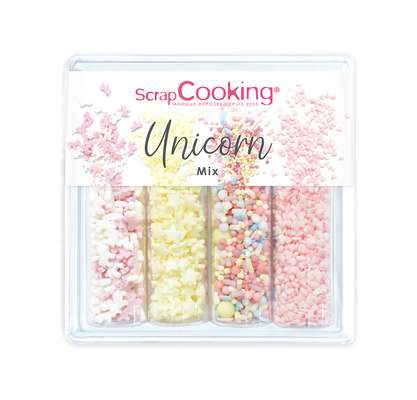 Unicorn Mix Décors Sucrés, Scrapcooking (60g)