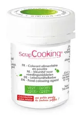 Colorant Artificiel En Poudre Vert, Scrapcooking (5g)