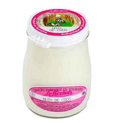 Yaourt à la noix de coco, Fierbois (180 g)