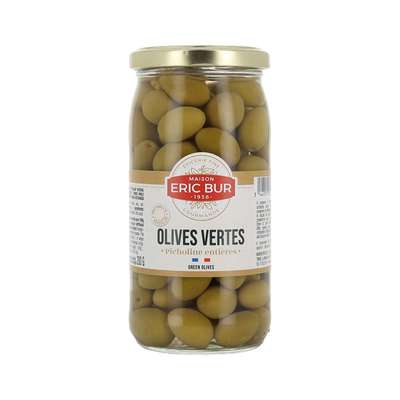 Olives vertes picholines, Eric Bur (200 g)