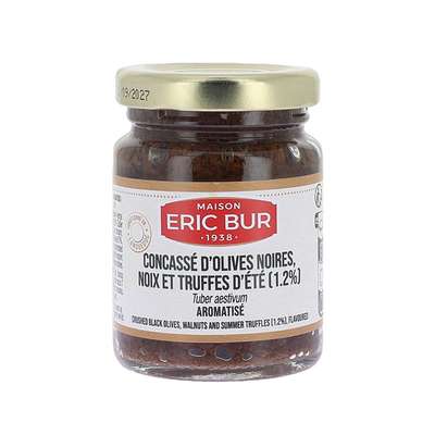 Concassée d'olives noires, noix et truffes d'été, Eric Bur (90 g)