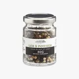 Mélange 3 poivres (blanc, noir et vert), La Grande Epicerie de Paris (40 g)