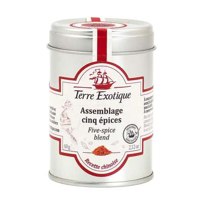 Assemblage 5 épices chinois, Gihzai, Terre Exotique (60 g)
