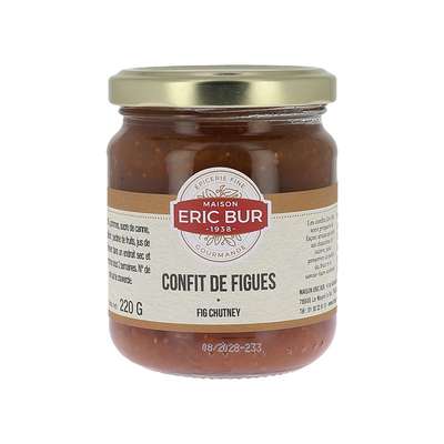Confit de figues, Eric Bur (220 g)