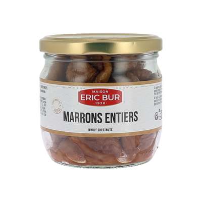 Marrons à l'étouffée, Eric Bur (210 g)