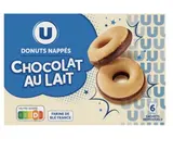 Doonuts nappés chocolat au lait, U (180 g)