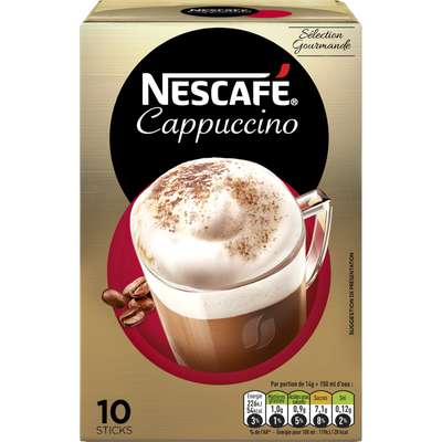 Cappuccino, Nescafé (10 sticks)