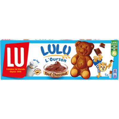 Lulu L'ourson tout chocolat, Lu (150 g)