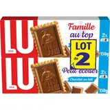 Petit écolier Chocolat au lait, Lu (2 x 150 g)