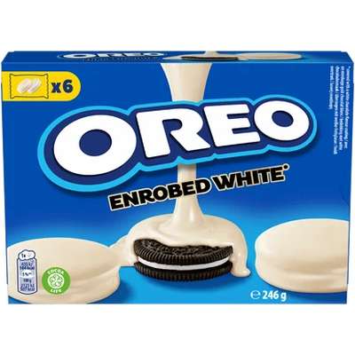 Oréo enrobé de chocolat blanc (246 g)