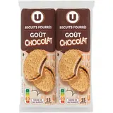 Goûters ronds fourrés au chocolat, U (2 x 300 g)