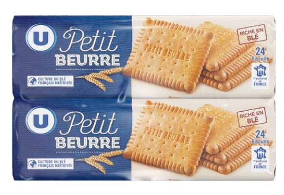 Petit beurre, U (2 x 200 g)
