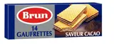 Gaufrette saveur chocolat, Brun (146 g)