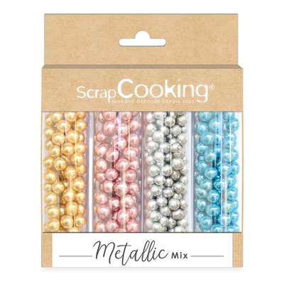 Metallic Mix Décors Sucrés, Scrapcooking (52g)