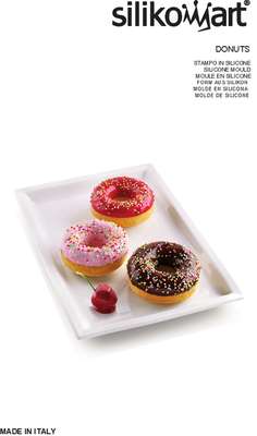 Moule silicone Donuts x6, Silikomart