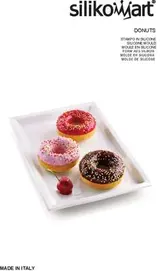 Moule silicone Donuts x6, Silikomart