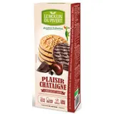 Plaisir châtaigne nappé de chocolat noir 100% Vegan BIO, Le Moulin du Pivert (130 g)
