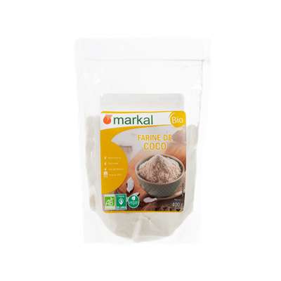 Farine de coco BIO, Markal Bio (400 g)