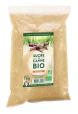 Sucre roux de canne en sachet BIO, L&H (1 kg)