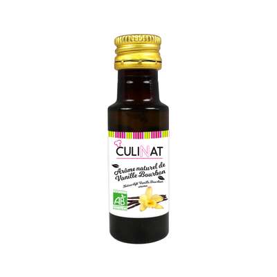Arôme naturel de vanille Bourbon BIO, Culinat (2 cl)