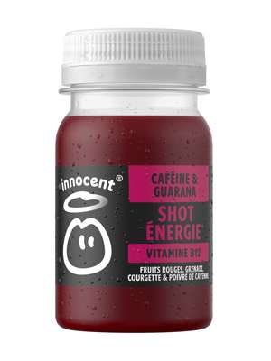 Shot énergie fruits rouges, Innocent (80 ml)
