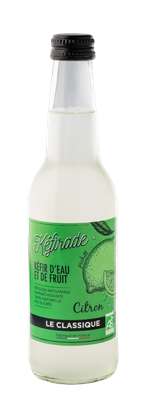 Kéfir d’eau et de fruit - Citron BIO,  Kéfirade (33 cl)
