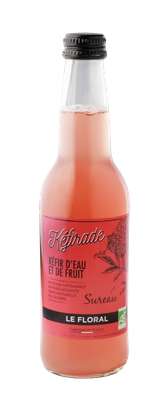 Kéfir d’eau et de fruit - Sureau BIO,  Kéfirade (33 cl)
