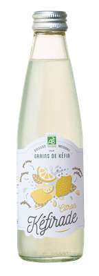 Kéfir frais de fruit - Citron BIO,  Kéfirade (25 cl)