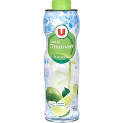 Sirop de citron vert, U (75 cl)