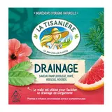 Infusion drainage pamplemousse et maté, La Tisanière (x 20 sachets)