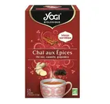 Thé noir Chaï aux épices BIO, Yogi (x 15 sachets )