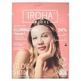 Glow Skin - Masque Tissu Visage Illuminateur, IROHA (x 1)
