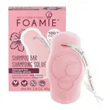 Shampoing solide Hibiskiss - cheveux abîmés, Foamie (80 gr)