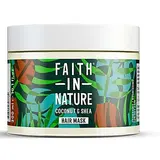 Masque capillaire Noix de coco &  beurre de karité, Faith In Nature (300 ml)