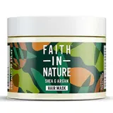 Masque capillaire Karité & Argan, Faith In Nature (300 ml)